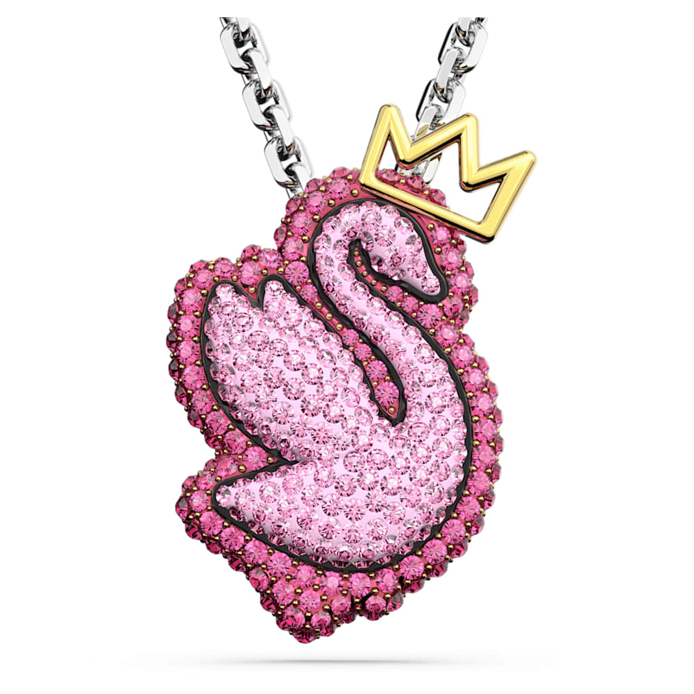 Swarovski white swan necklace online