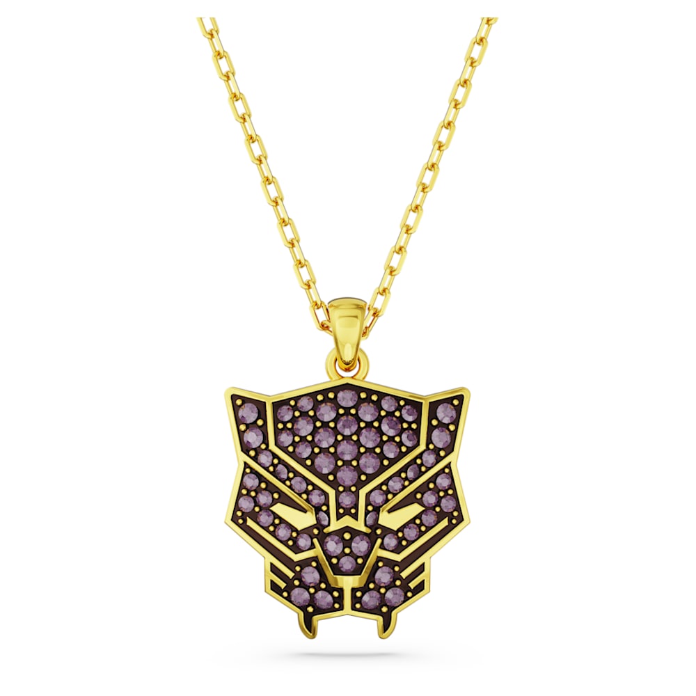 Black Panther Spike Cosplay Collar Necklace Yiwu Black - Black Panther  Marvel White Background, HD Png Download - kindpng
