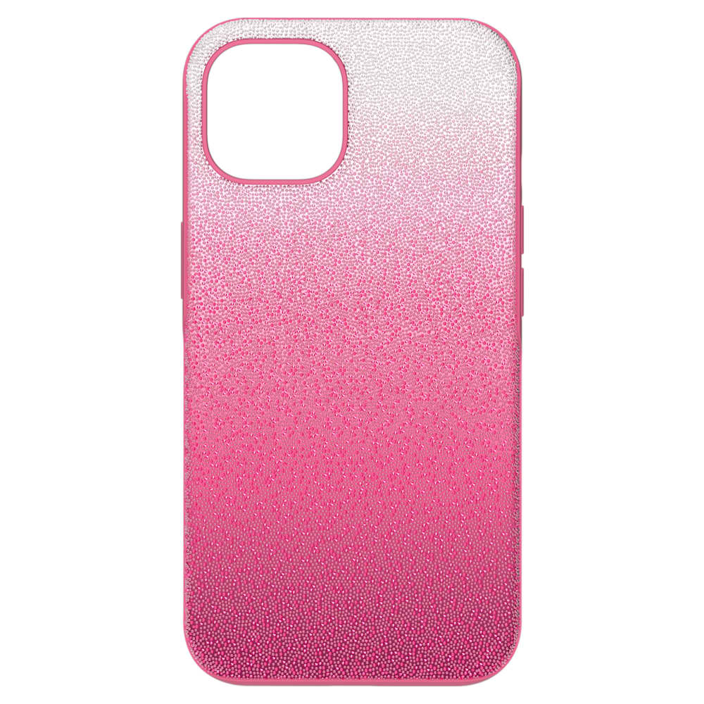 High smartphone case, Color gradient, iPhone® 14, Pink | Swarovski