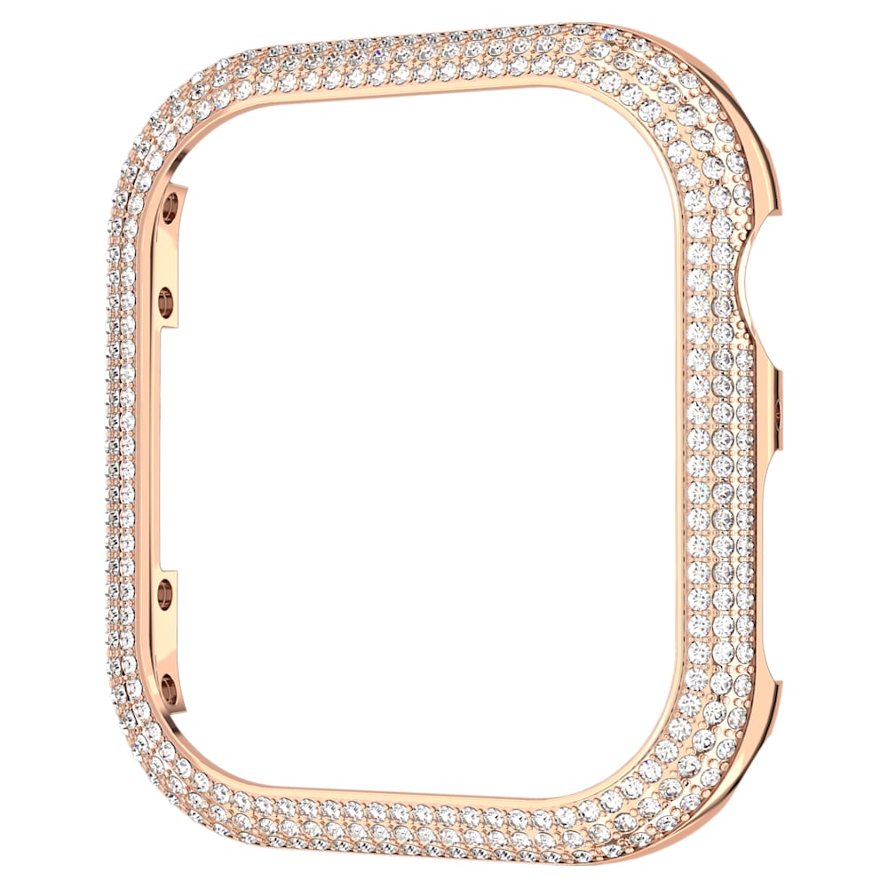 Sparkling case compatible with Apple watch®, 41 mm, Rose gold