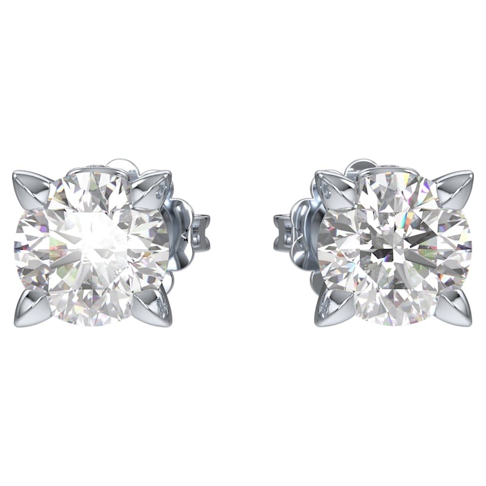 14k Square Cut Diamond Earring - Single Stud – The GLD Shop