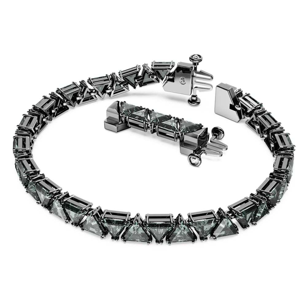 Black bracelet swarovski clearance