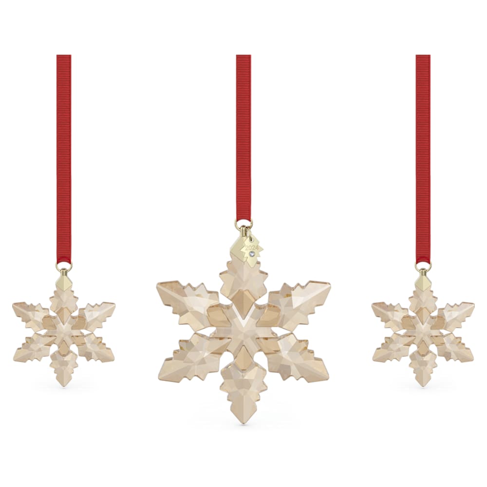 Swarovski Annual Edition Festive Christmas Ornament Set 2024