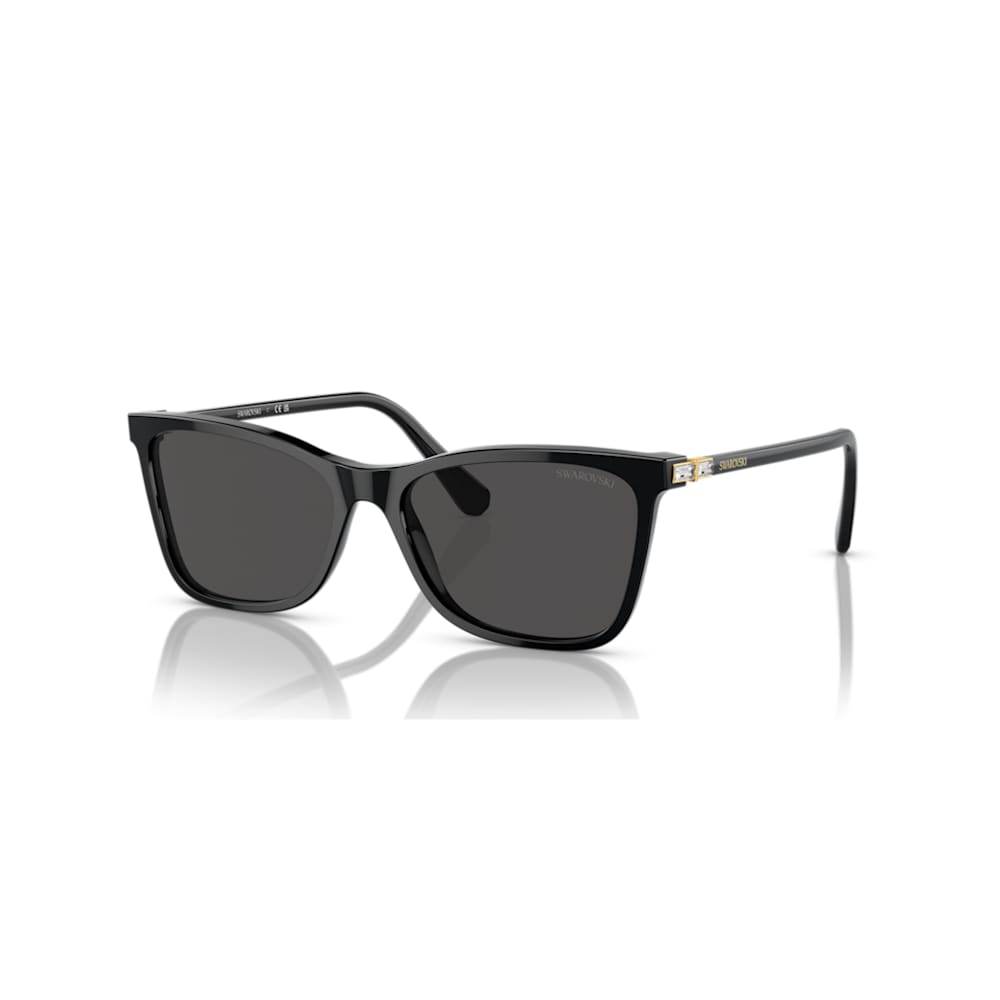 Lunettes de soleil Forme carree SK6004 Noires Swarovski