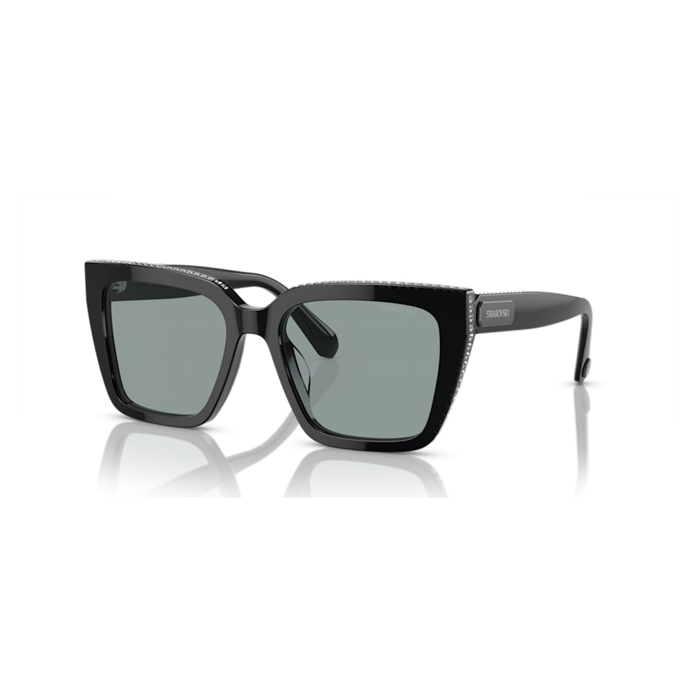 Sunglasses, Square shape, SK6004, Blue | Swarovski