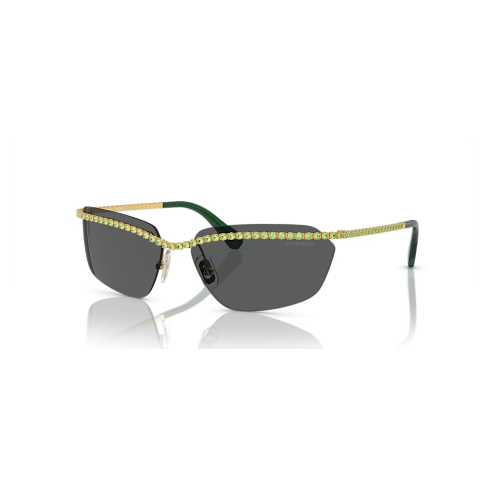 sunglasses rectangular shape sk7001 black swarovski 5679554