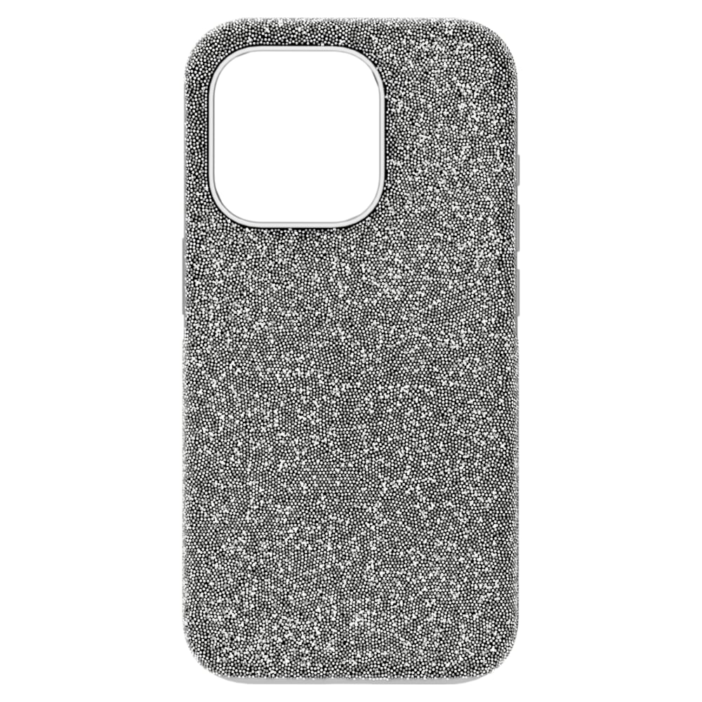 High smartphone case, iPhone® 15 Pro, Silver tone