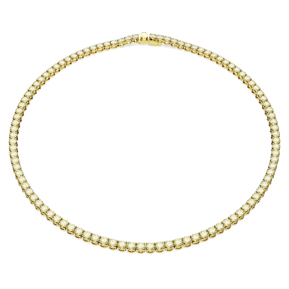 SWAROVSKI Constella Necklace, Clear Circle-Cut Crystal with a Rose-Gold  Tone Finish Chain, part of the Swarovski Constella Collection - Walmart.com