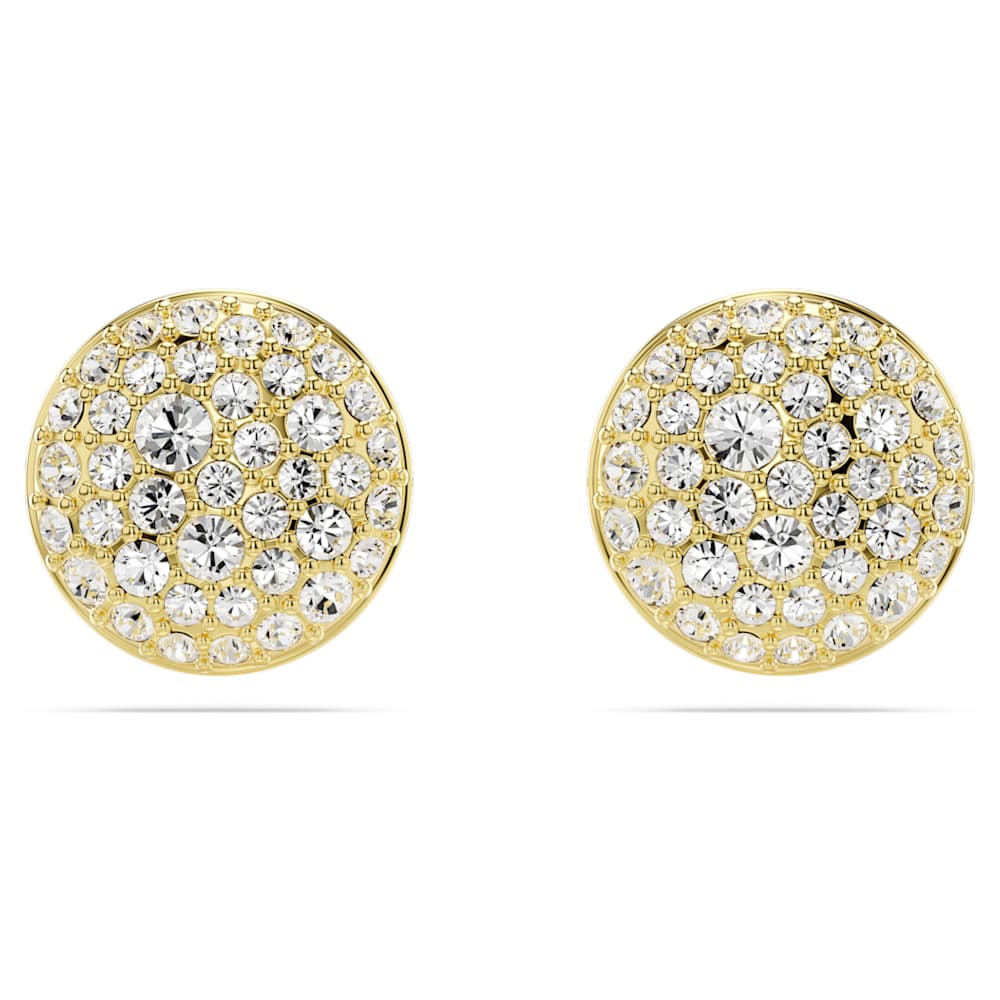 VIP価格【SWAROVSKI】スワロフスキー Meteora スタッドピアス Meteora スタッドピアス, ホワイト, ゴールドトーン・プレー