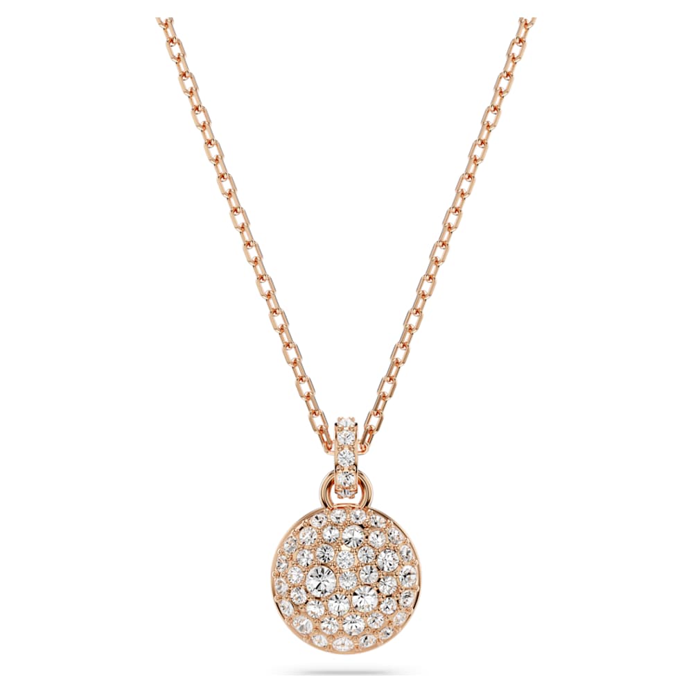 Sublima Anhänger, Weiß, Roségold-Legierungsschicht | Swarovski