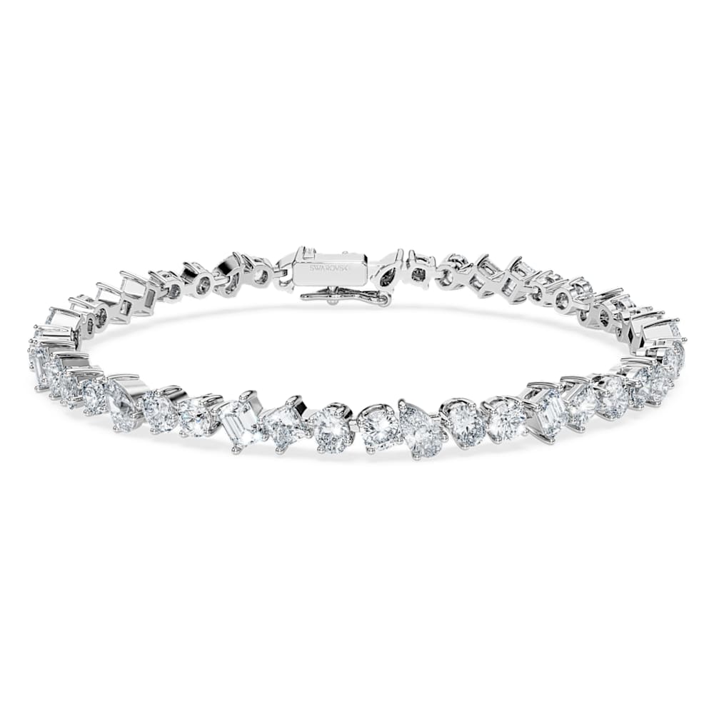 Galaxy Tennis bracelet, Lab-grown diamonds 5 ct tw, Mixed shapes