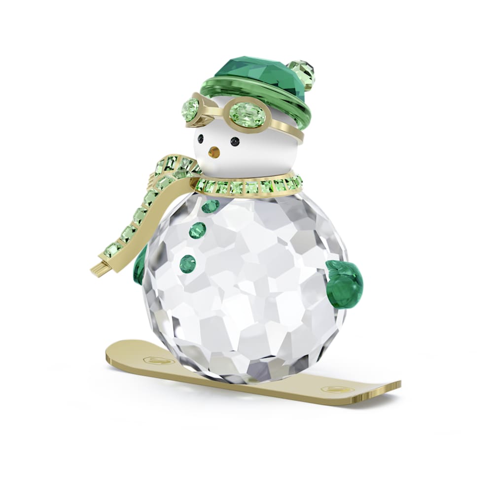 Holiday Cheers Dulcis スノーマン グリーン | Swarovski