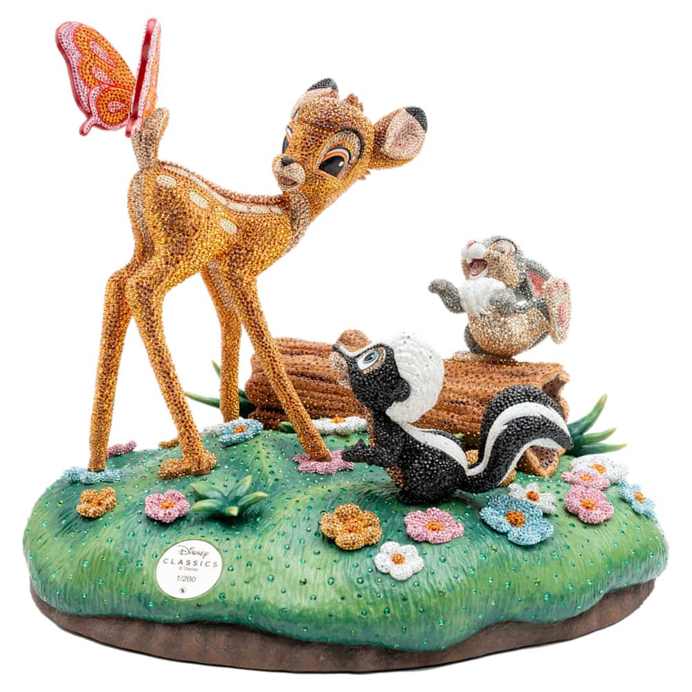 【美品】スワロフスキー小鹿 バンビ Disney Classics Bambi and Friends 限量發行產品| Swarovski
