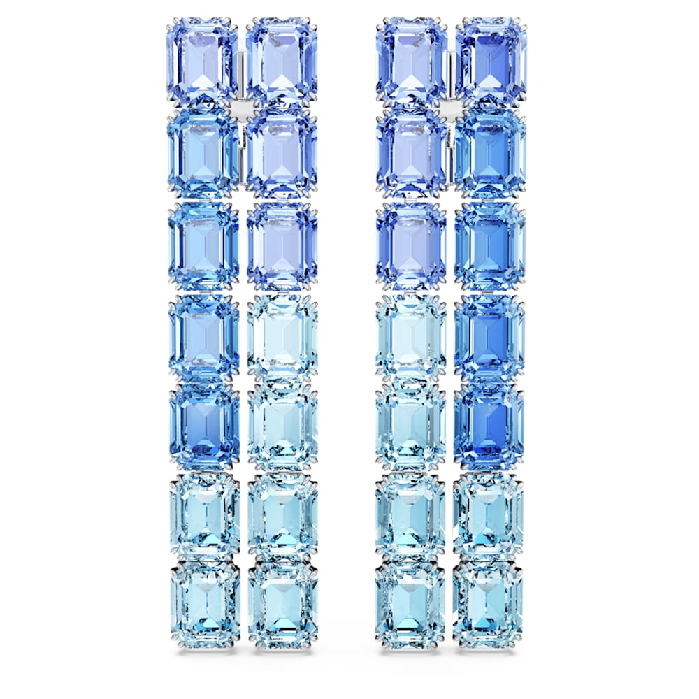 プランと料金 Millenia clip earrings, Octagon cut, Color gradient, Long リンス・コンディショナー