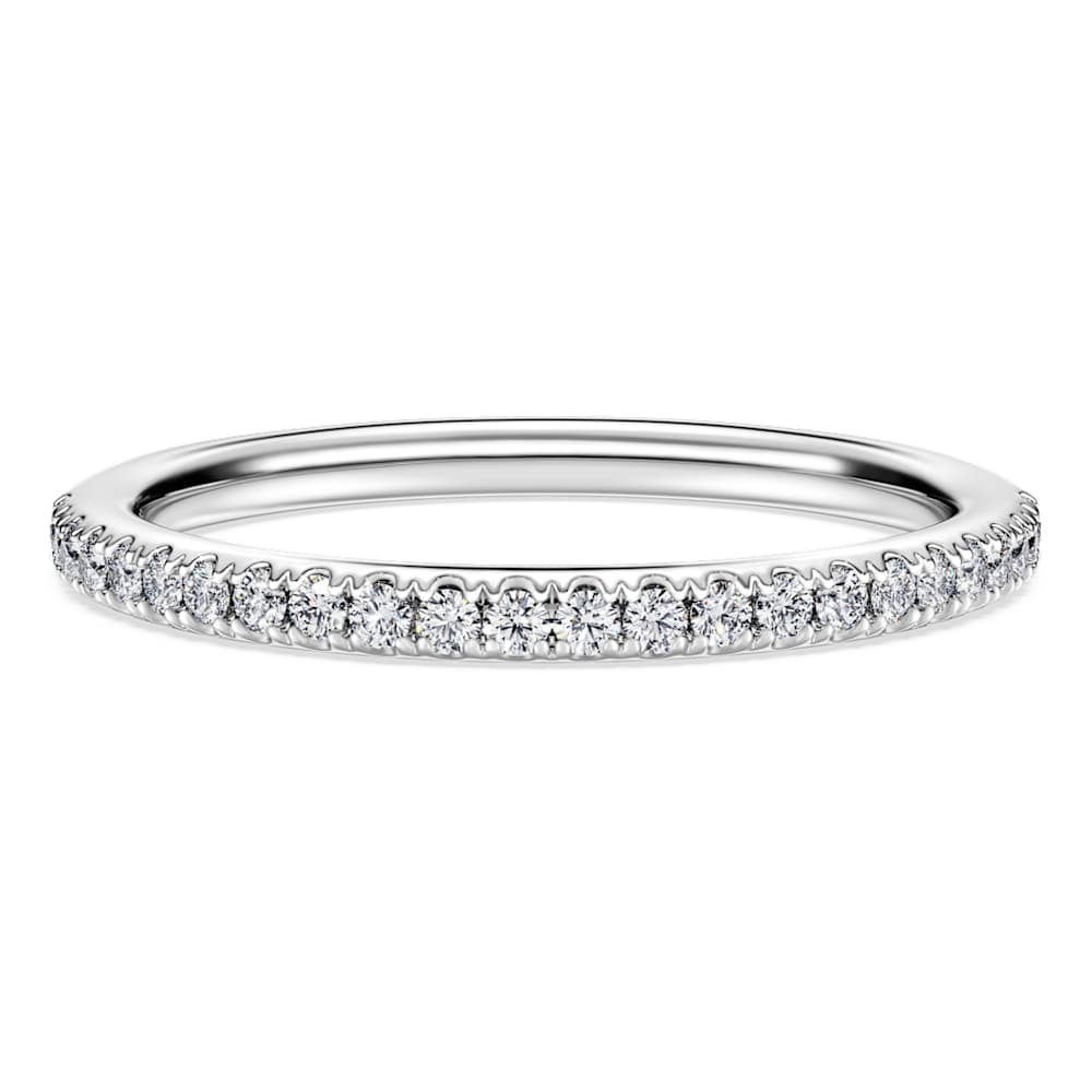 Sterling silver eternity bands clearance