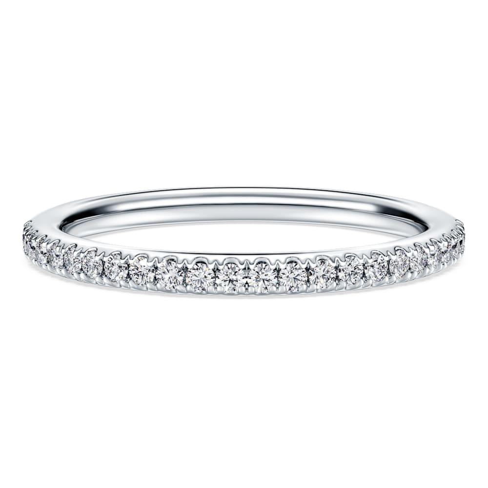 White gold diamond eternity band on sale