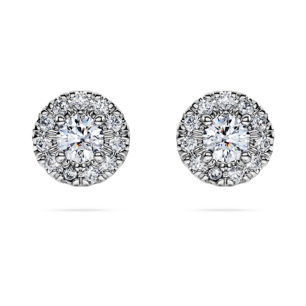 Orecchini A Lob In Argento Sterling 925 - Quadrati Curvati, Finitura Opaca Spazzolata, Geometrici Moderni, 6 Mm, Ipoallergenici
