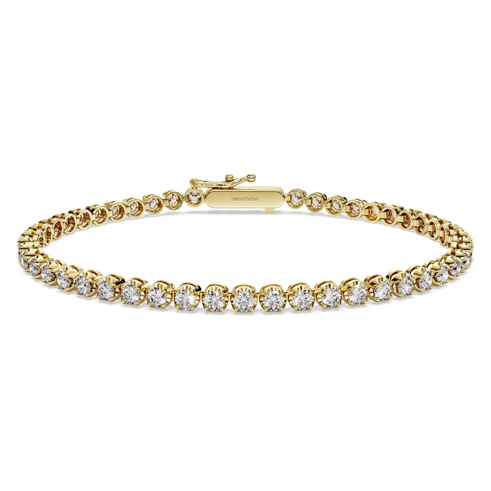 Swarovski yellow gold bracelet hotsell