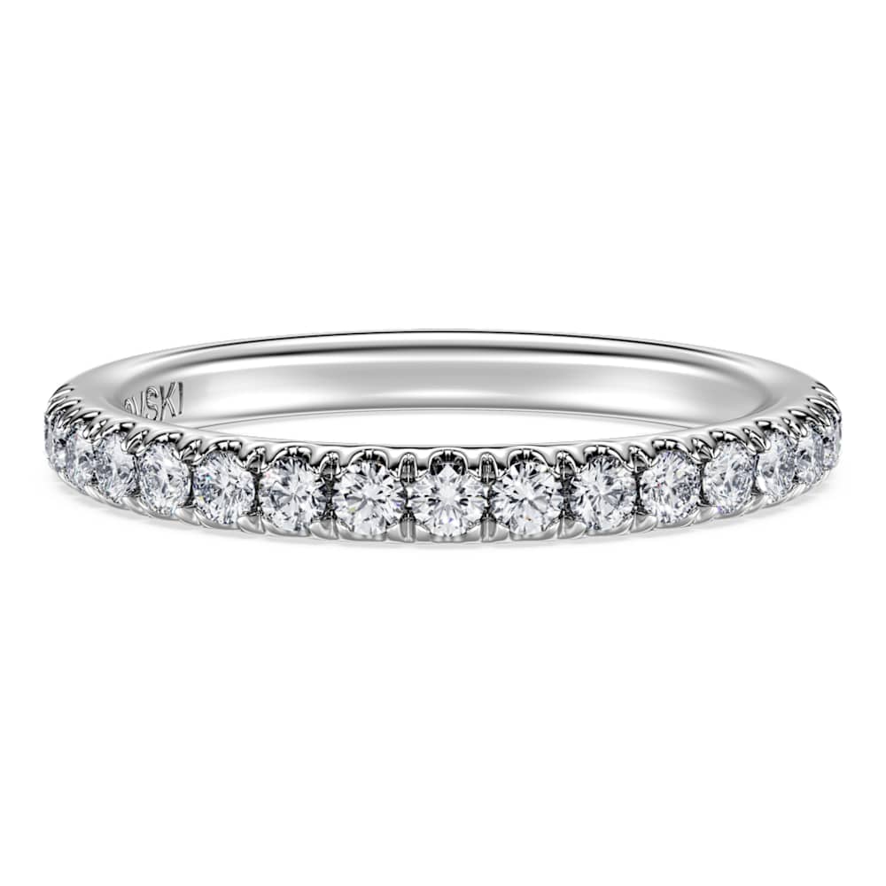 Eternity band ring, Lab-grown diamonds 0.4 ct tw, Round cut, 18K 