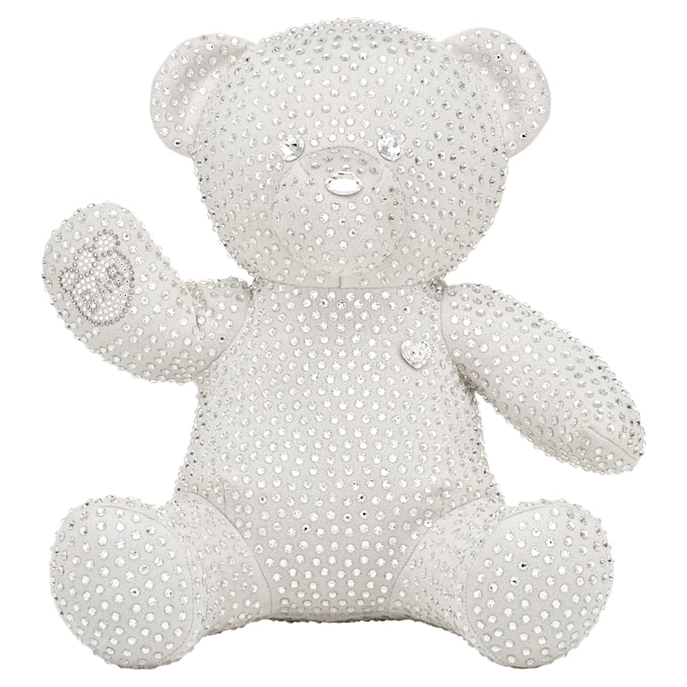Build A Bear collectible Limited Edition Fully encrusted featuring Swarovski crystals Teddy bear Grey