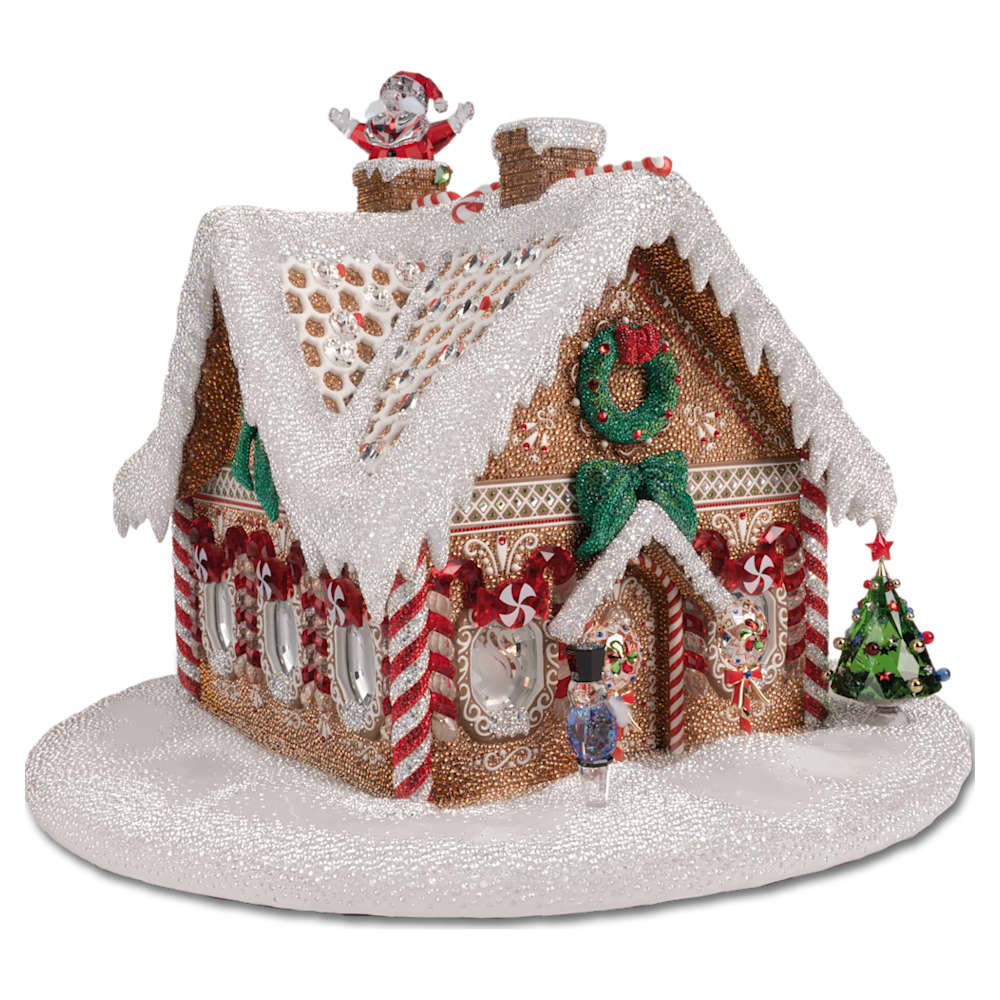 Crystal Myriad Gingerbread House | Swarovski