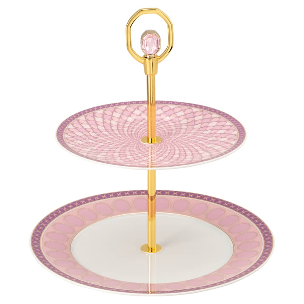 Signum Etagere, Porzellan, Klein, Rosa