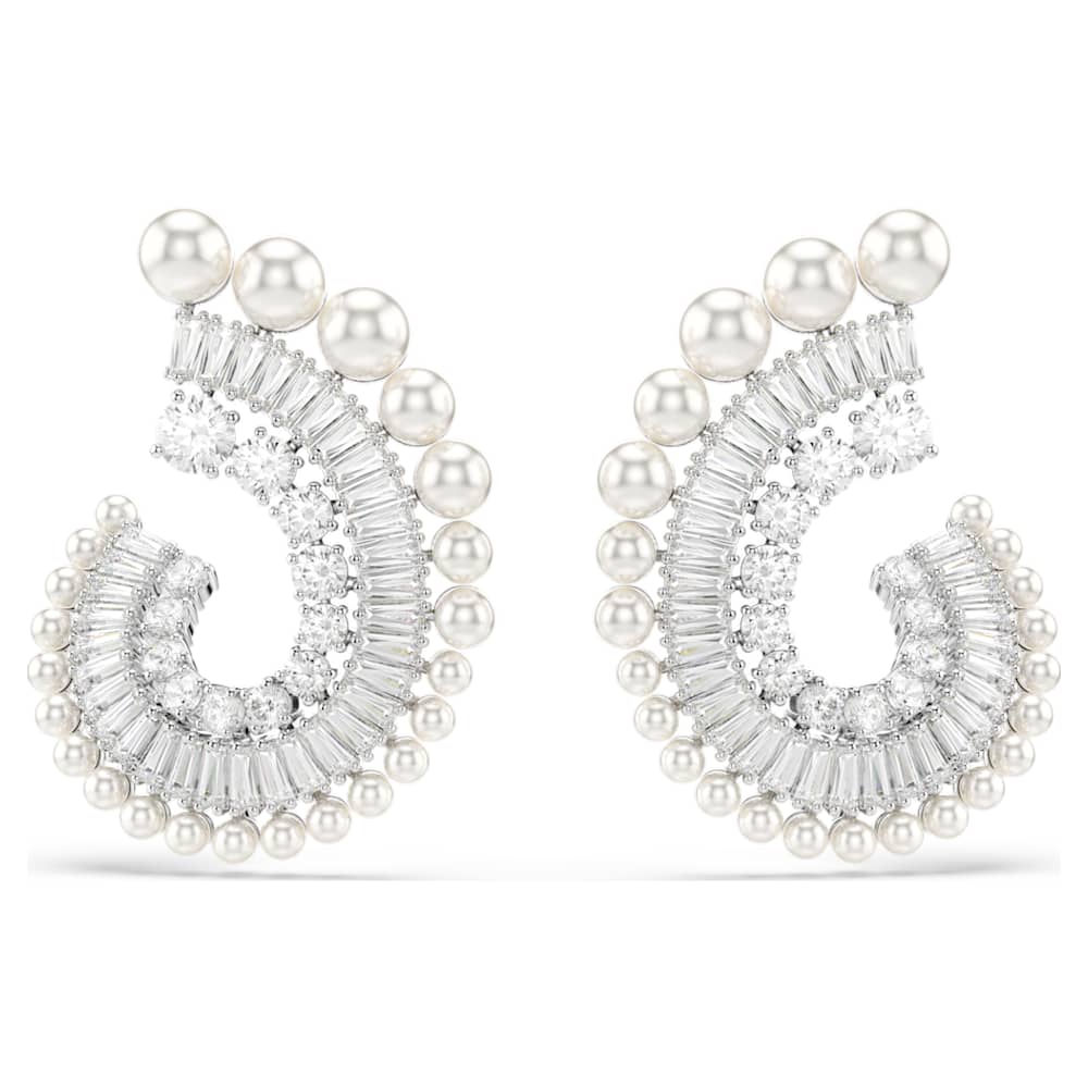 Ariana Grande x Swarovski ドロップピアス, クリスタル・パール 