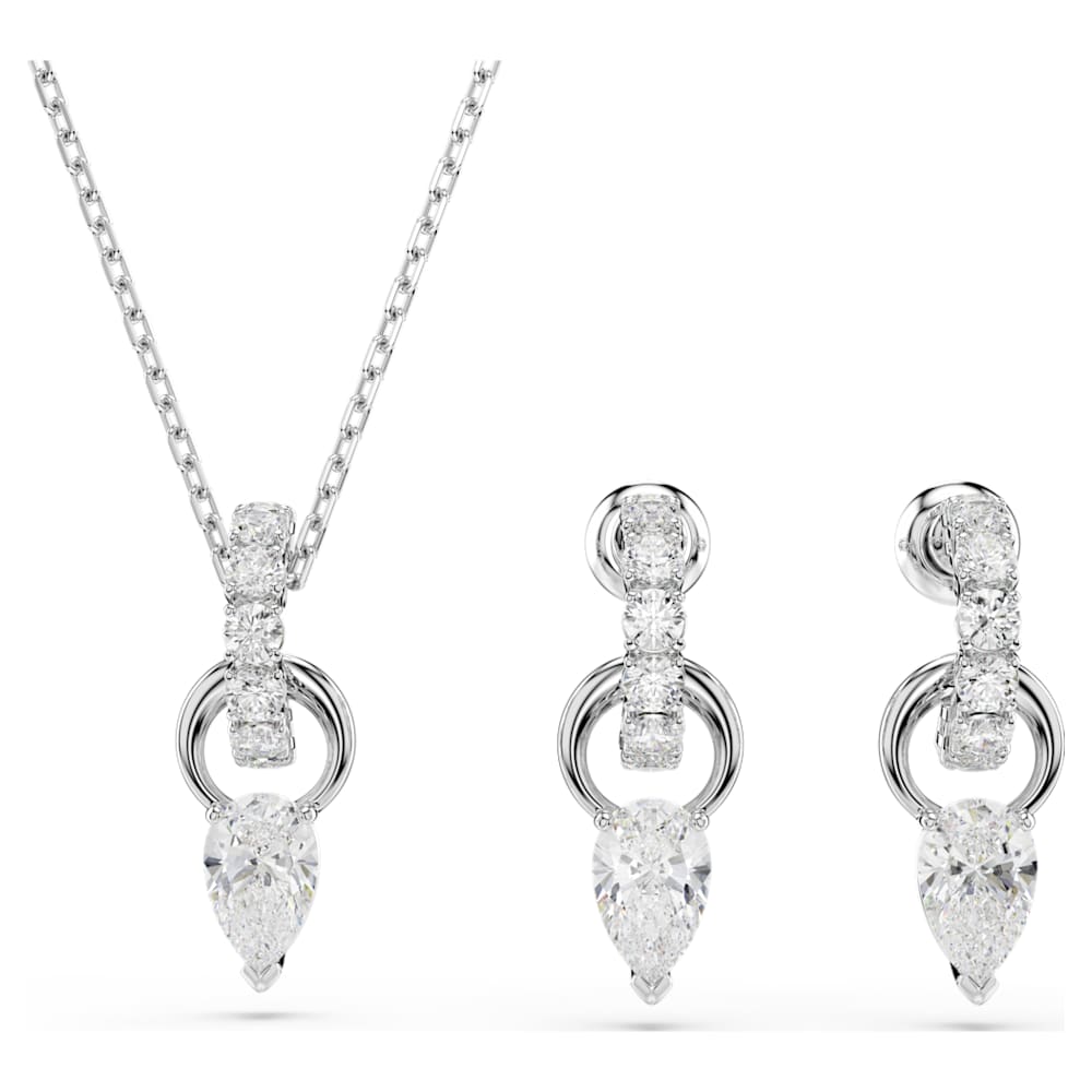 SWAROVSKI Mesmera ネックレス/正規品 5673599 Mesmera necklace, Statement, Mixed cuts, White, Rhodium