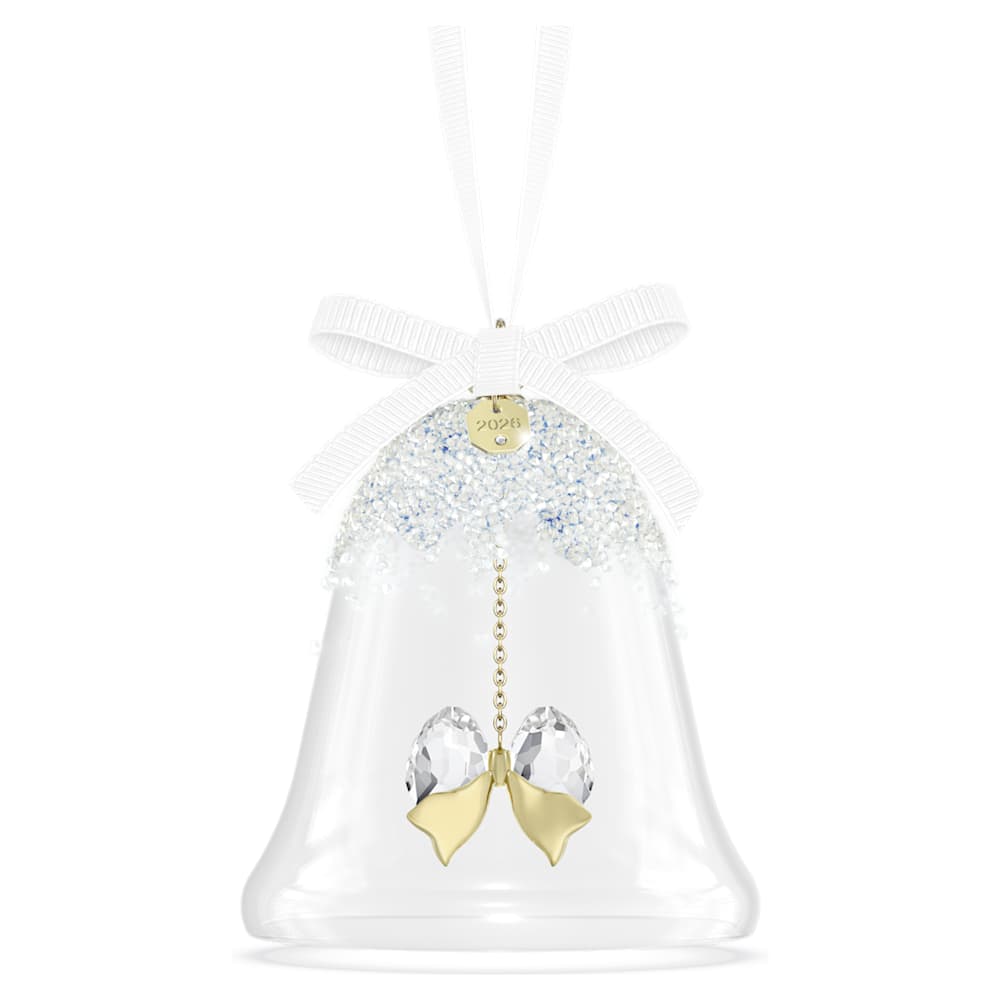 Annual Edition Bell Ornament 2026, White | Swarovski