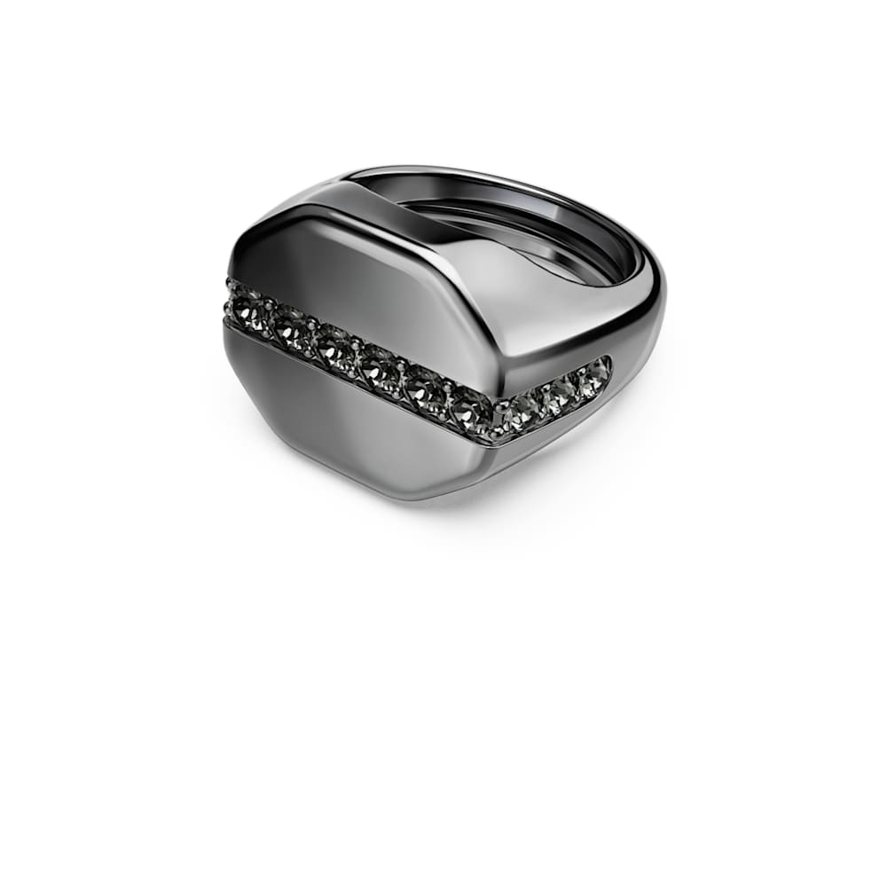 SWAROVSKI リング Dextera リング, ホワイト, ゴールドトーン・プレーティング