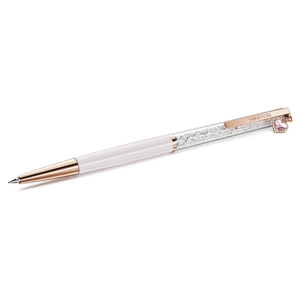 Cartier ピンク ハート モチーフ ボールペン ケース付き Crystalline ボールペン, ハート, ピンク, ピンクラッカー、ローズ