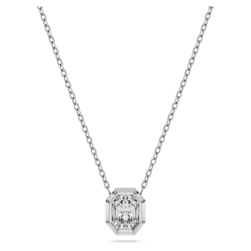 Octagon pendant, Lab-grown diamonds 0.5 ct tw, Octagon shape