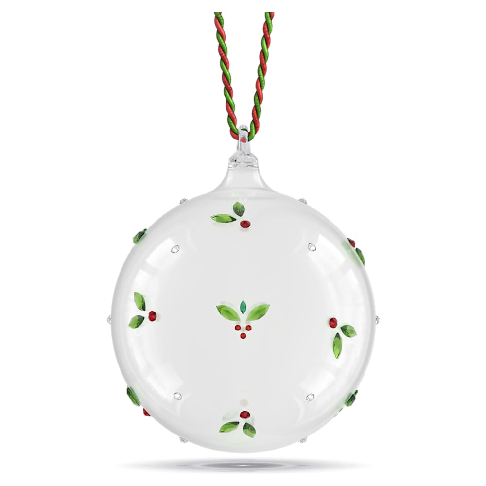春のオーナメント Holiday Cheers ヤドリギ ボール オーナメント | Swarovski