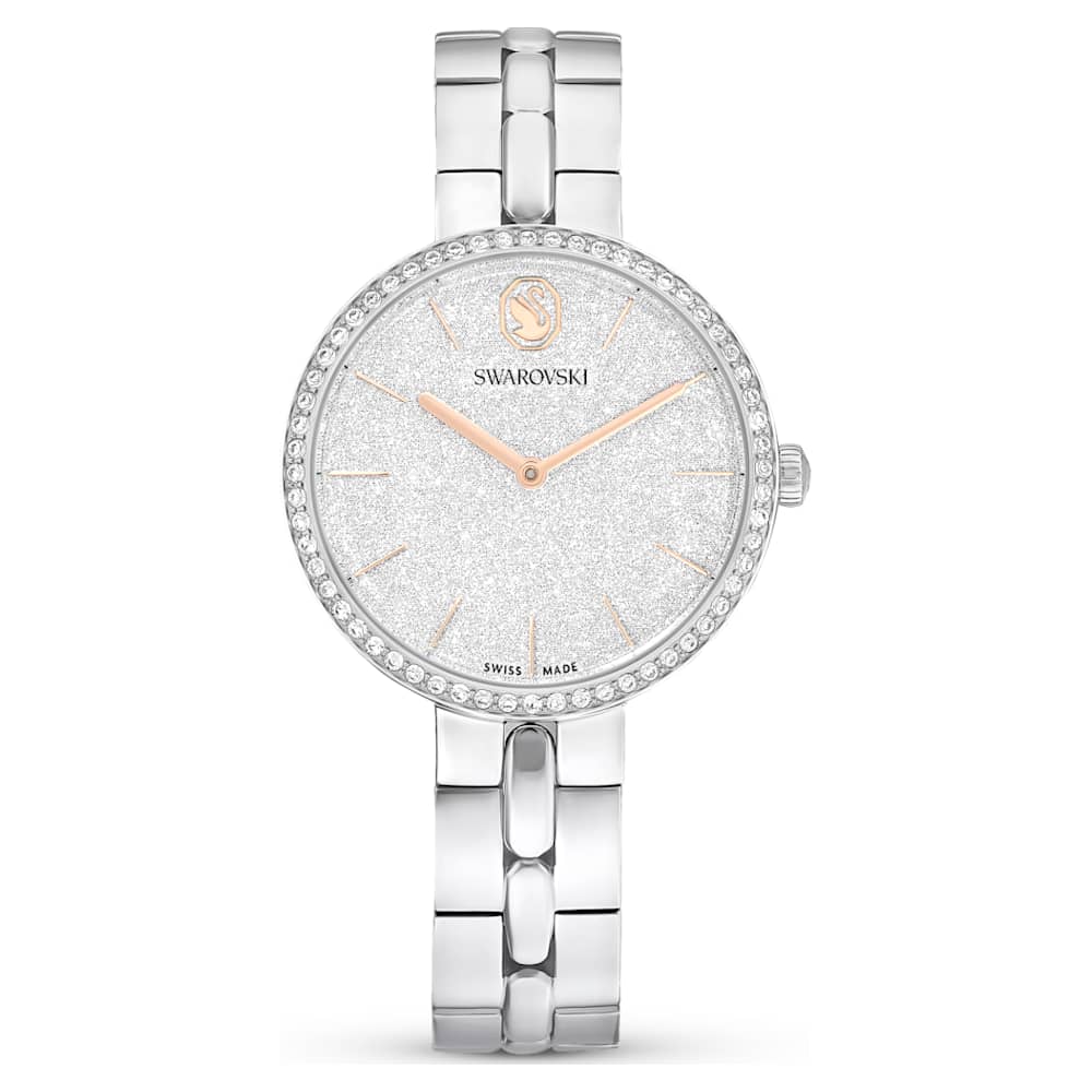 Swarovski Cosmopolitan ウォッチ シルバー系 Cosmopolitan watch, Swiss Made, Metal bracelet, Silver tone