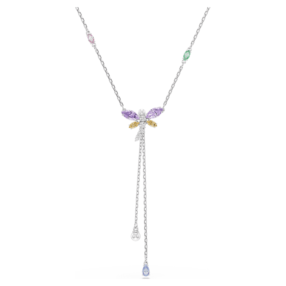 Ariana Grande x Swarovski Y necklace, Mixed cuts, Dragonfly