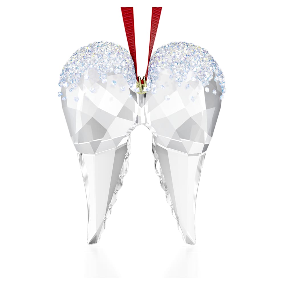 エンジェル　（・(ェ)・）天使　羽　スワロフスキー Exclusive Angel Wings Ornament, White | Swarovski