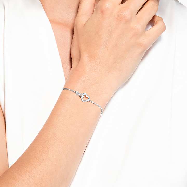 素晴らしい外見 Infinity Motifバングル＆ジュエリー スワロフスキー I アクセサリー