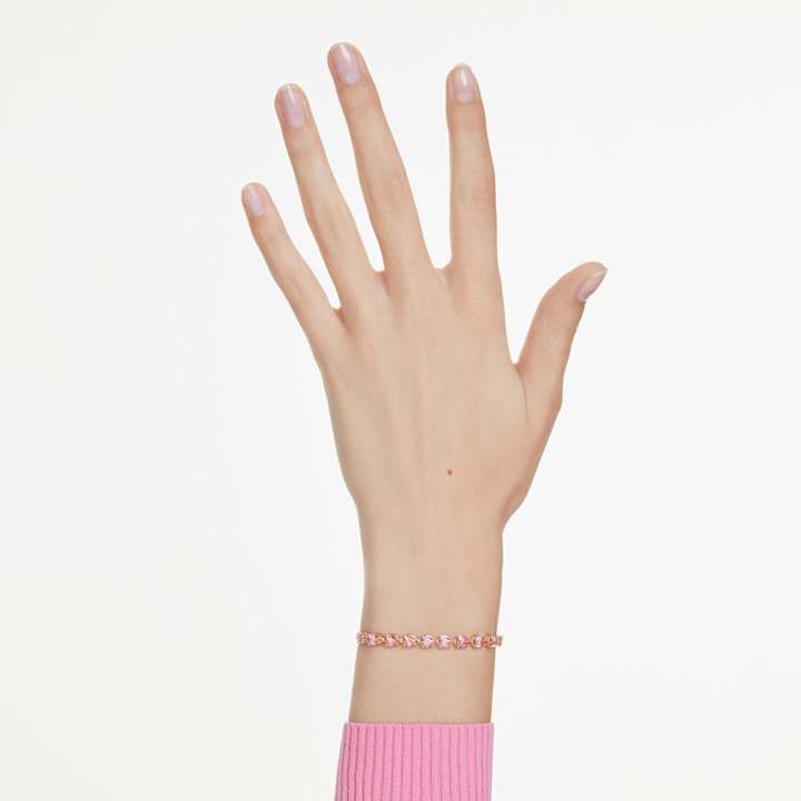 ローズゴールドトーン・プレーティングのブレスレット | Swarovski