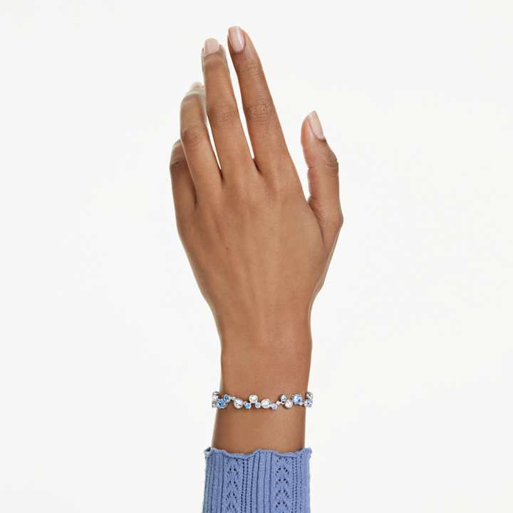 Swarovski♥スワロフスキー ブレスレット シルバー ブルー 箱 現行品 ブレスレット|レディースブレスレット|スワロフスキー