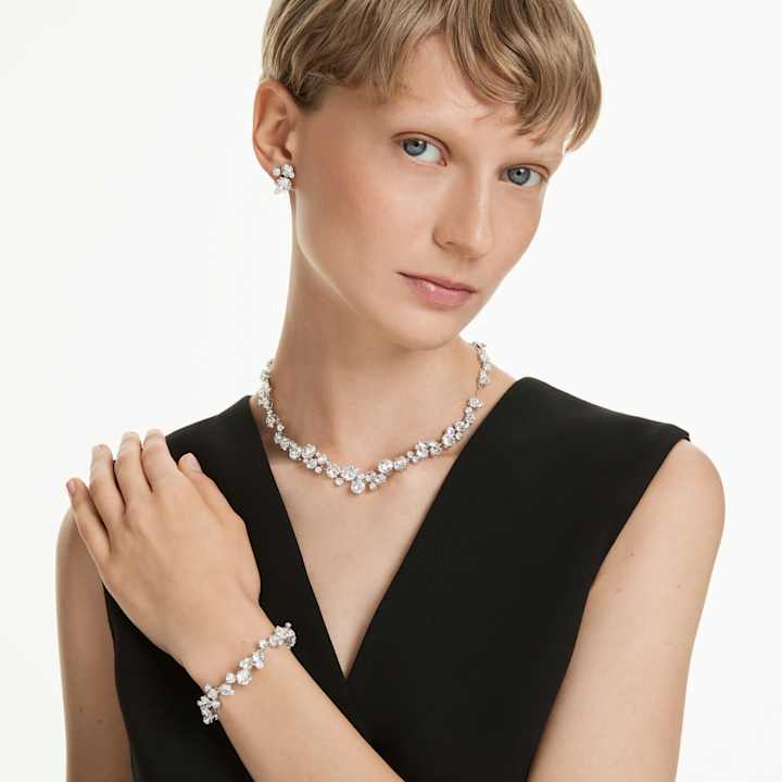 Swarovski スワロフスキー ネックレス ブレスレット 2点セット ジュエリーセット | クリスタルジュエリーセット | スワロフスキー