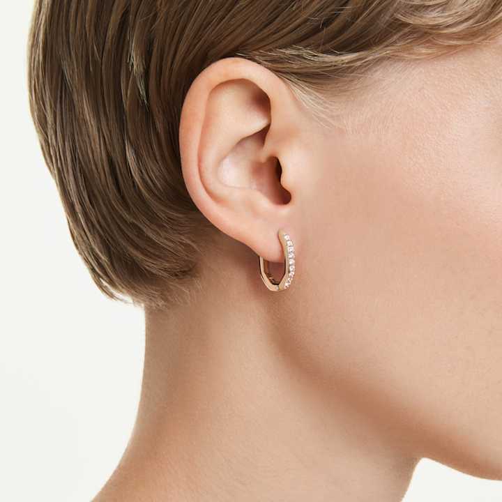 フープ イヤリング | 男女用 | スワロフスキー
