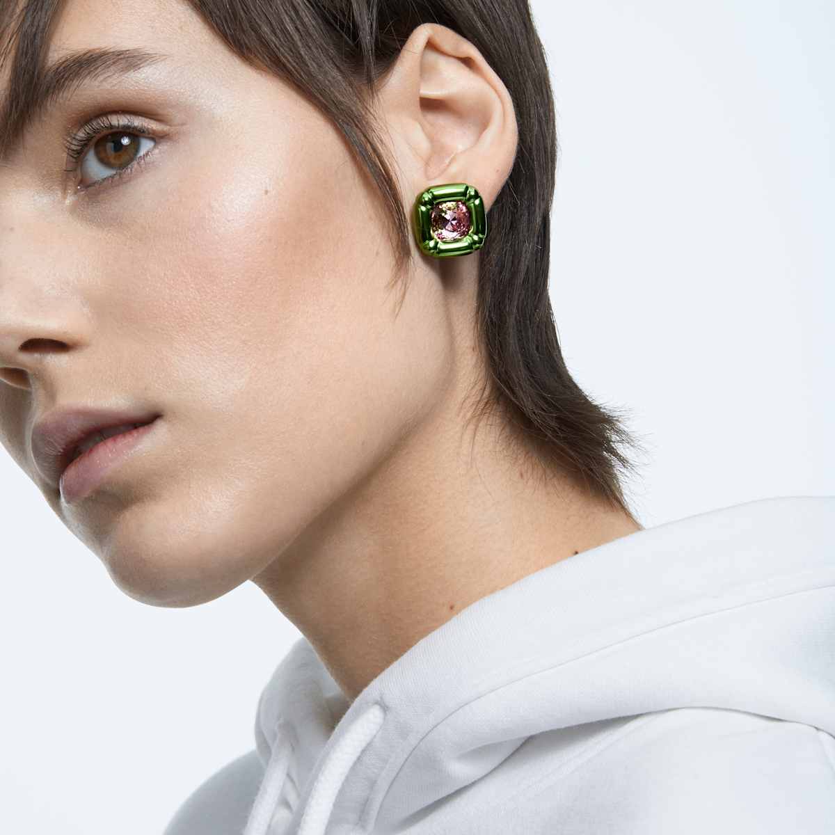Jewelry with green crystals | Swarovski