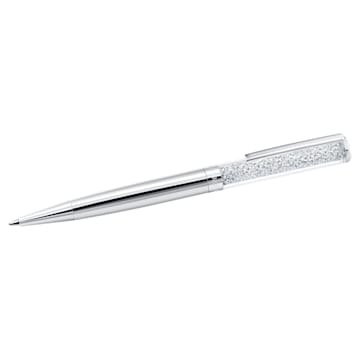 스와로브스키 Swarovski Crystalline ballpoint pen, Silver tone, Chrome plated