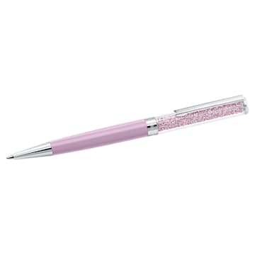 스와로브스키 Swarovski Crystalline ballpoint pen, Purple, Purple lacquered, Chrome plated