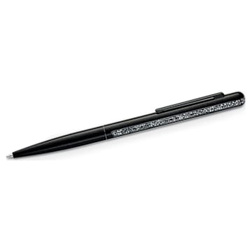 스와로브스키 Swarovski Crystal Shimmer ballpoint pen, Black, Black lacquered