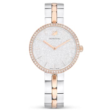SWAROVSKI 施華洛世奇 - Cosmopolitan 手錶 瑞士製造, 金屬手鏈, 白色, 多種金屬潤飾