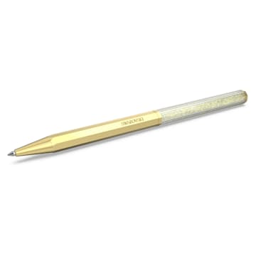 SWAROVSKI 施華洛世奇 - Crystalline 圓珠筆 八邊形, 金色, 鍍金色色調