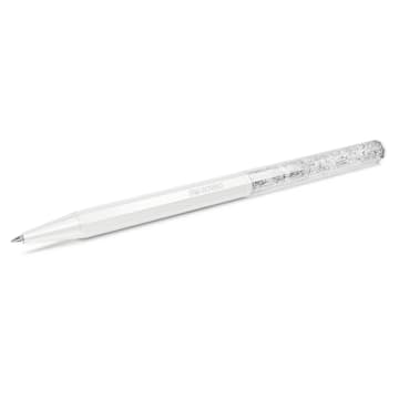 스와로브스키 Swarovski Crystalline ballpoint pen, Octagon shape, White, White lacquered