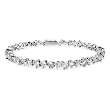 스와로브스키 Swarovski Galaxy Tennis bracelet, Laboratory grown diamonds 5 ct tw, 14K white gold