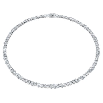 스와로브스키 Swarovski Galaxy Tennis necklace, Laboratory grown diamonds 47.27 ct tw, 18K white gold